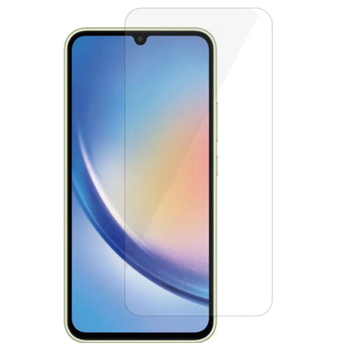 For Samsung Galaxy M35 5G / A35 5G 2.5D Film Electroplated High Aluminum-Silicon Glass Screen Protector - 1