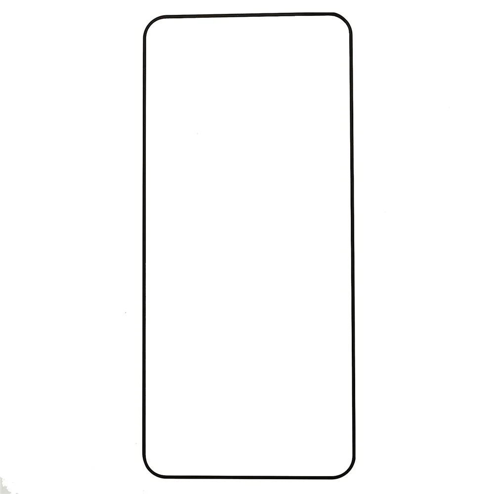 For Samsung Galaxy A55 5G Tempered Glass Electroplating Anti-Fingerprint Silk Printing Full Glue Screen Protector - 2