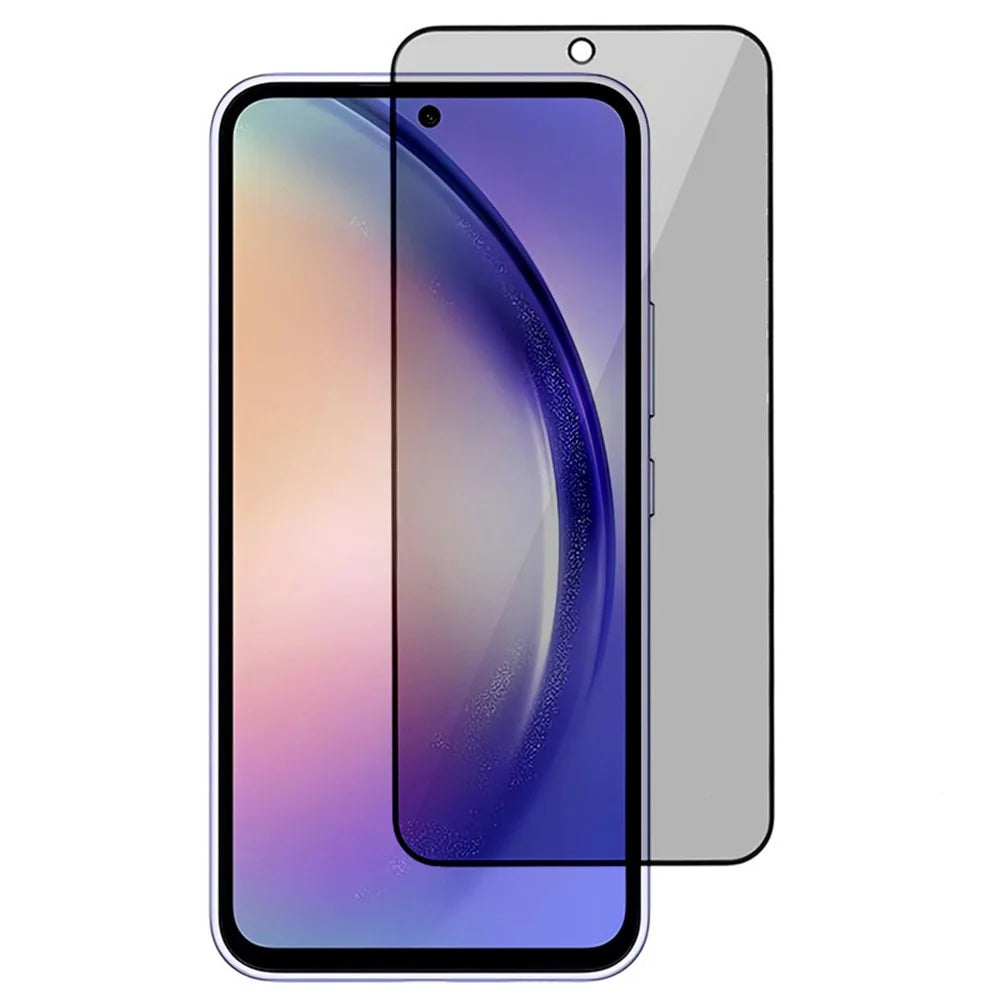 For Samsung Galaxy A55 5G Anti-spy 180 Degree Film Full Glue Tempered Glass Screen Protector - 1
