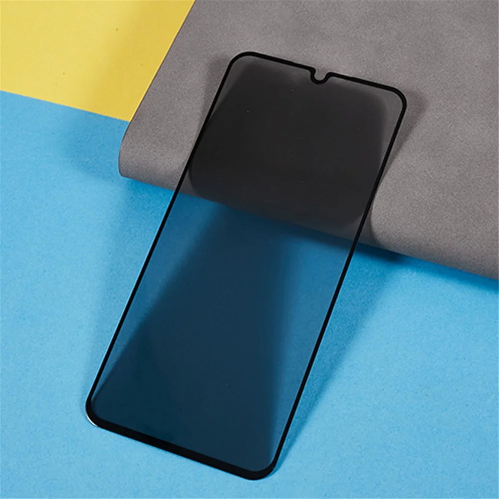 For Samsung Galaxy A25 5G (Global) / M34 Tempered Glass Film 180 Degree Anti-Peep Black Edge Screen Protector - 5