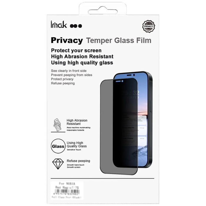 IMAK For Samsung Galaxy S24+ Anti-spy Screen Protector Tempered Glass Sensitive Touch Film - 7