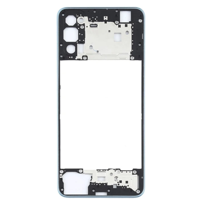 For Oppo Reno4 5G OEM Middle Housing Plate Frame Part (without Logo) - Blue - 2
