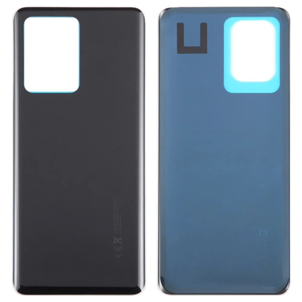 For Xiaomi Redmi Note 12 Explorer 5G / Note 12 Discovery edition Battery Housing Back Cover Replacement Part - Black - 1