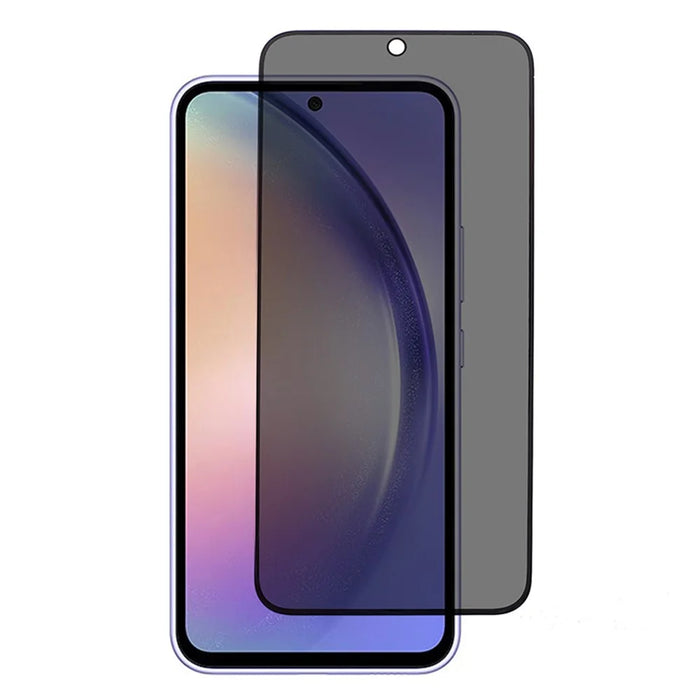 For Samsung Galaxy A55 5G Full Coverage Anti-Spy Tempered Glass Screen Protector Silk Printing - 1