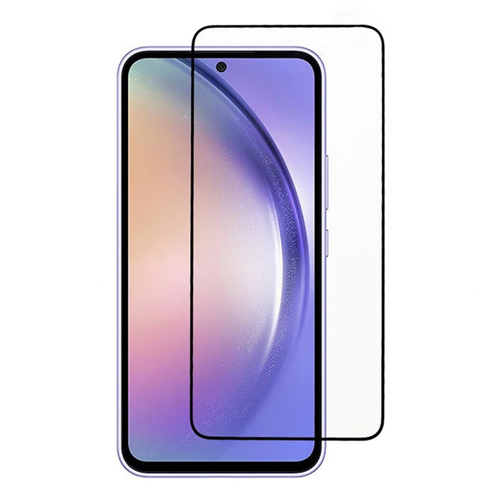 For Samsung Galaxy A55 5G Silk Printing Film Tempered Glass HD Clear Screen Protector - 1