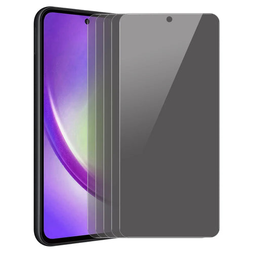 ENKAY HAT PRINCE 5Pcs For Samsung Galaxy A55 5G Anti-Spy Full Screen Protector Ultra Clear Anti-fingerprint Film - 1
