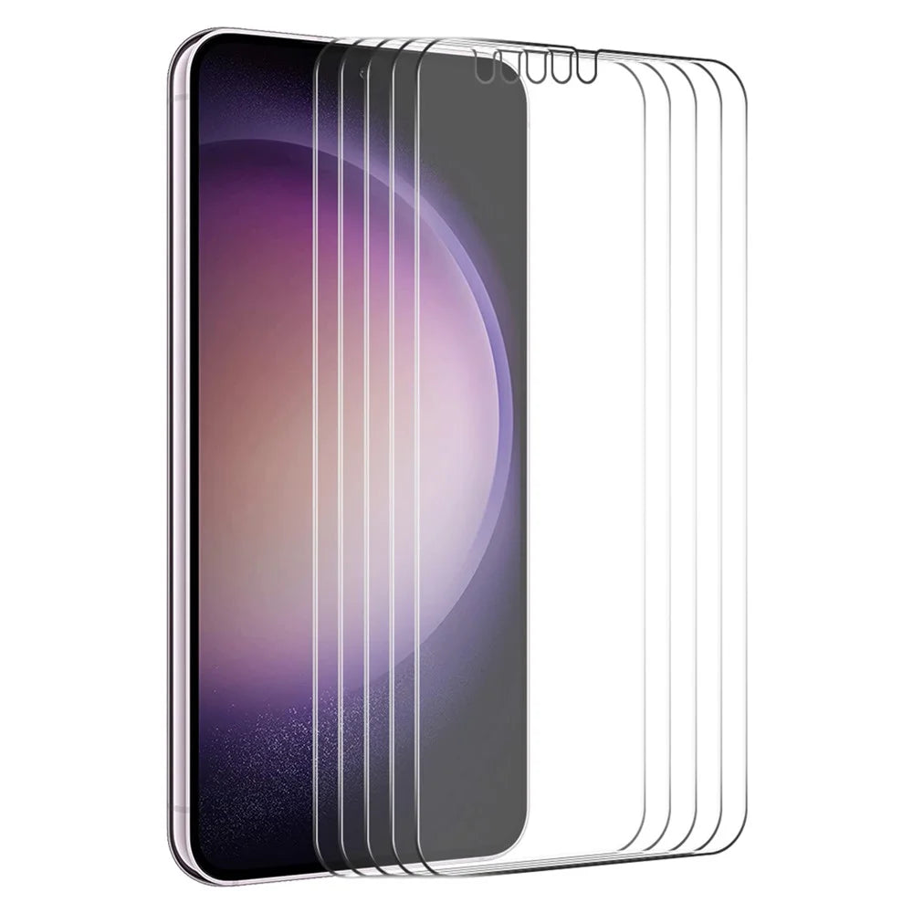 ENKAY HAT PRINCE 5Pcs for Samsung Galaxy S25+ / S24+ High Aluminum-Silicon Glass Screen Film (Fingerprint Unlock) - 1