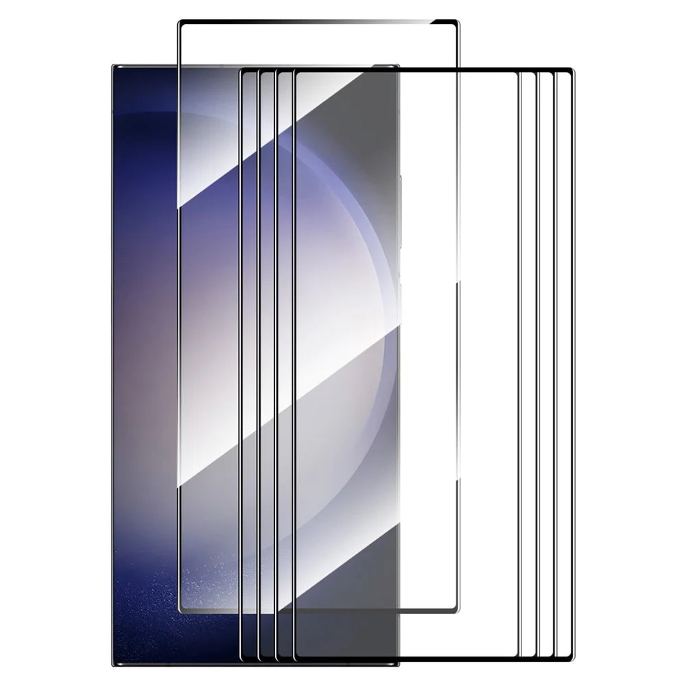ENKAY HAT PRINCE 5Pcs for Samsung Galaxy S24 Ultra Full Coverage Screen Protector (Fingerprint Unlock) - 1