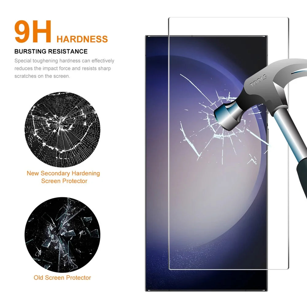 ENKAY HAT PRINCE 2Pcs for Samsung Galaxy S24 Ultra Screen Protector Ultra-Thin 0.18mm (Fingerprint Unlock) - 2