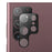 ENKAY HAT PRINCE For Samsung Galaxy S24 Ultra Camera Lens Protector with Integrated Design - Black - 1