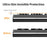 ENKAY HAT PRINCE For Samsung Galaxy S24 Ultra Camera Lens Protector with Integrated Design - Black - 5