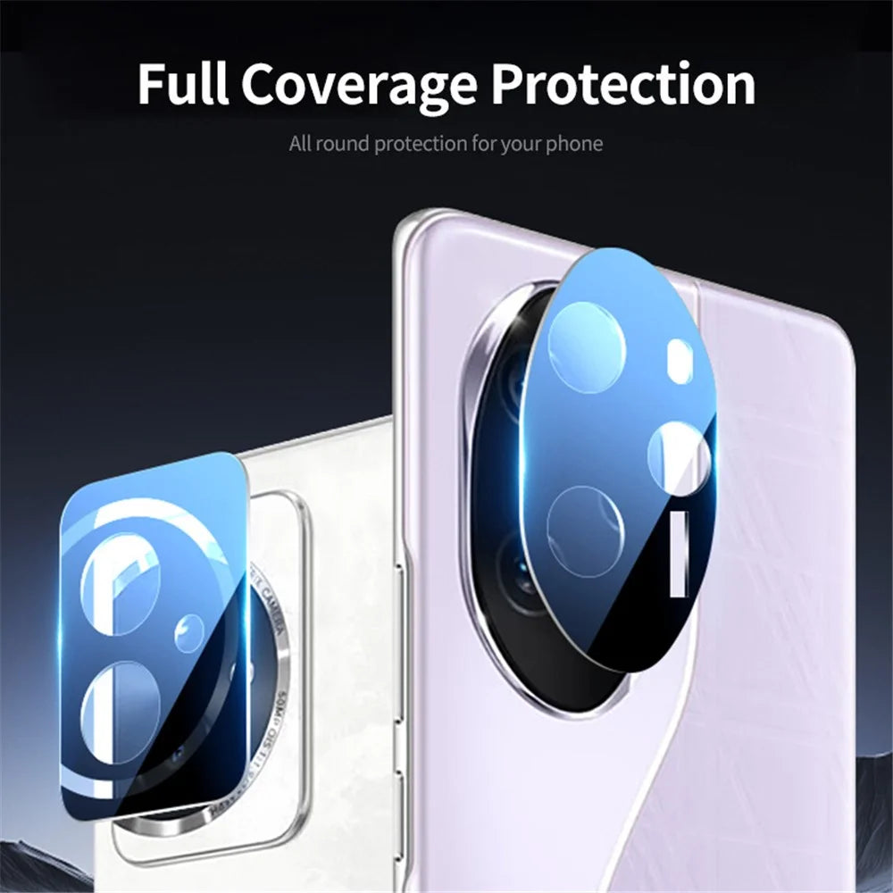 ENKAY HAT PRINCE For Honor 100 Pro 5G Camera Lens Protector Tempered Glass, Anti-Scratch - Black - 2