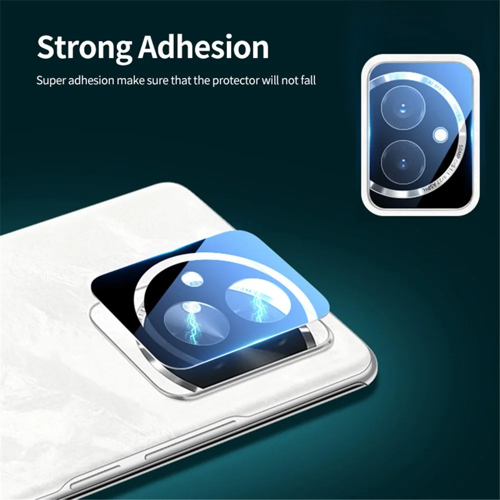 ENKAY HAT PRINCE For Honor 100 Pro 5G Camera Lens Protector Tempered Glass, Anti-Scratch - Black - 4