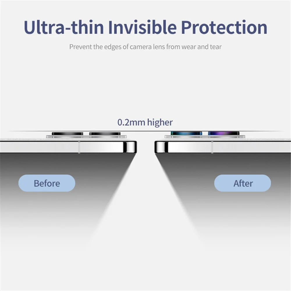 ENKAY HAT PRINCE For Honor 100 Pro 5G Camera Lens Protector Tempered Glass, Anti-Scratch - Black - 5