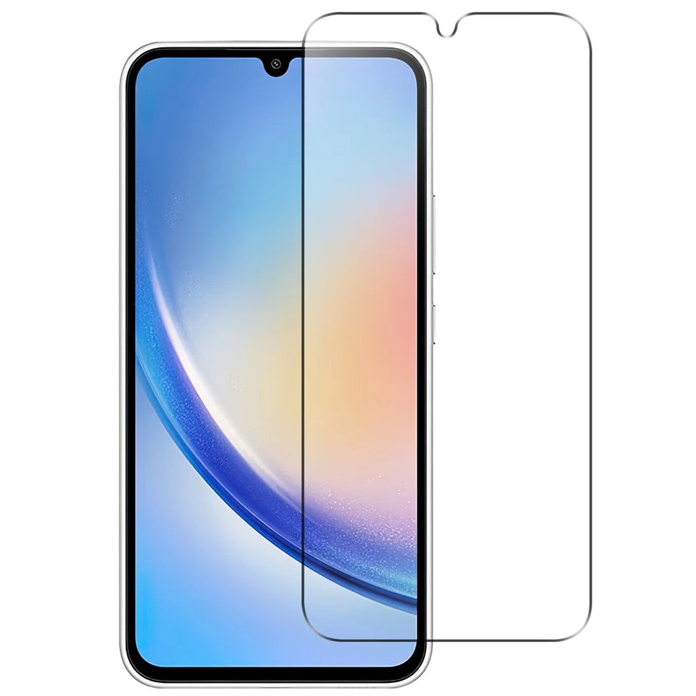 For Samsung Galaxy A55 5G Anti-Scratch Screen Protector 2.5D Arc Edge Tempered Glass Film - 1