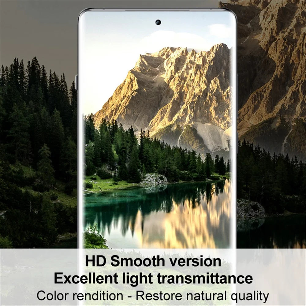 IMAK 2Pcs  /  Set Hydrogel Film III for OnePlus 12 5G TPU Film Touch Sensitive HD Screen Protector - 4