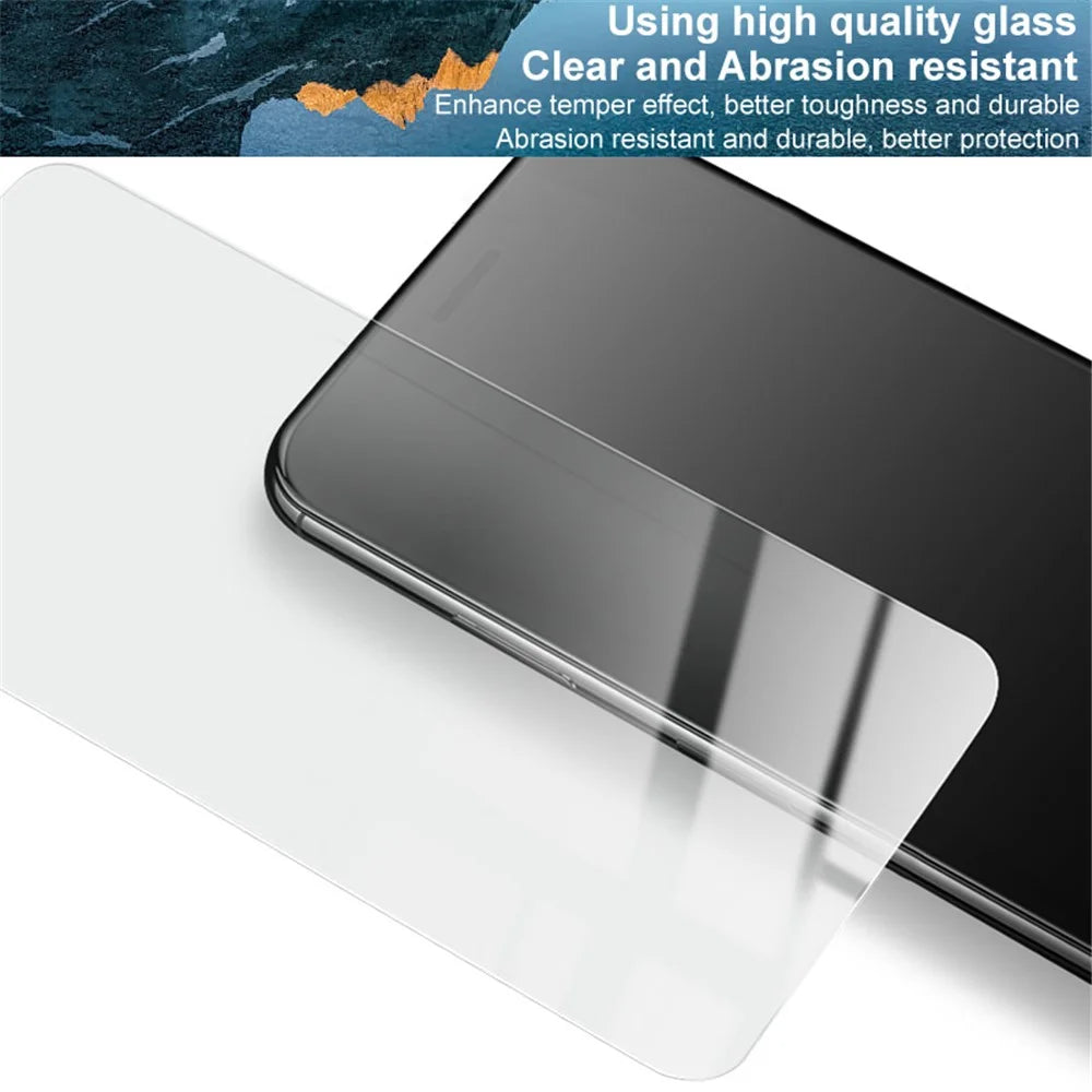 IMAK H Series For Samsung Galaxy A35 5G / A55 5G Tempered Glass Film 9H Arc Edge Screen Protector - 4