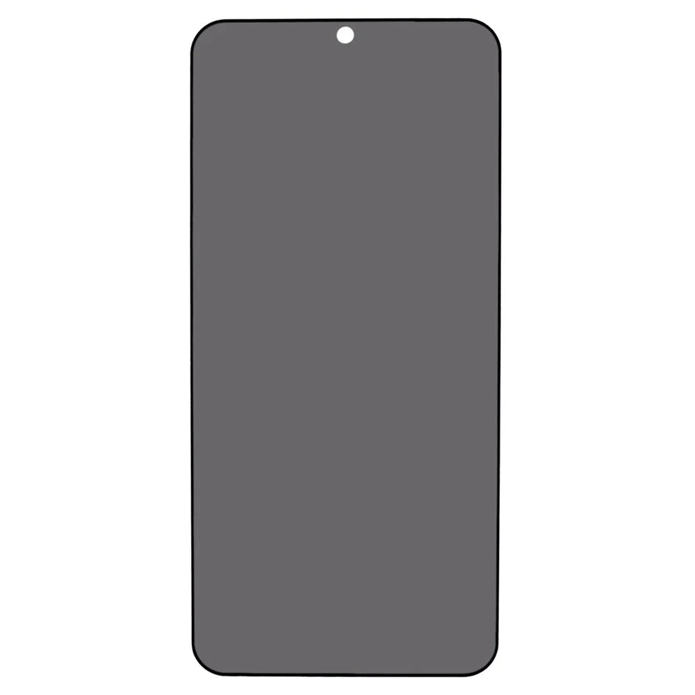 For Samsung Galaxy S25 / S24 Privacy Protection Screen Protector Silk Printing Black Edge (Fingerprint Unlock) - 2