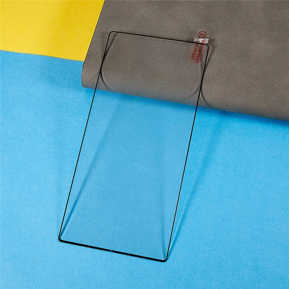 For Samsung Galaxy S24 Ultra Silk Printing Black Edge High Aluminum-silicon Glass Film (Fingerprint Unlock) - 4
