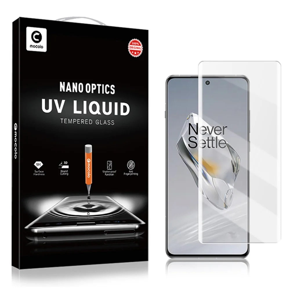 MOCOLO For OnePlus 12 5G UV Liquid Screen Protector 3D Curved Tempered Glass Film - 7