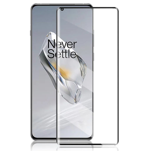 MOCOLO For OnePlus 12 5G Tenpered Glass Screen Protector Full Glue Full Coverage - Black - 1