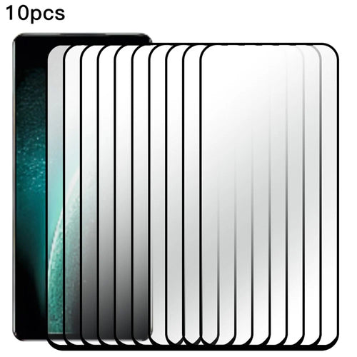 RURIHAI 10Pcs For Realme C67 4G Screen Protector HD Clear High Aluminum-silicon Glass - 1