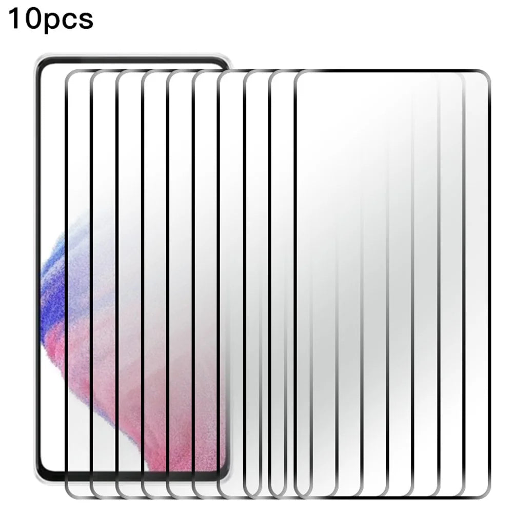 RURIHAI 10Pcs For Samsung Galaxy A35 5G / A55 5G HD 0.26mm High Aluminum-silicon Glass Screen Protector - 1