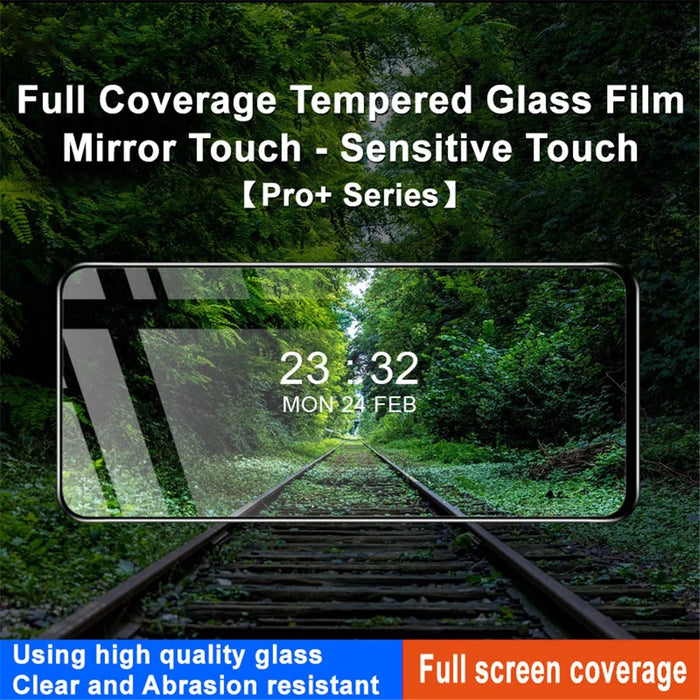 IMAK Pro+ Series For Honor X7b 4G / 90 Smart Arc Edge Tempered Glass Film Full Screen Protector - 3