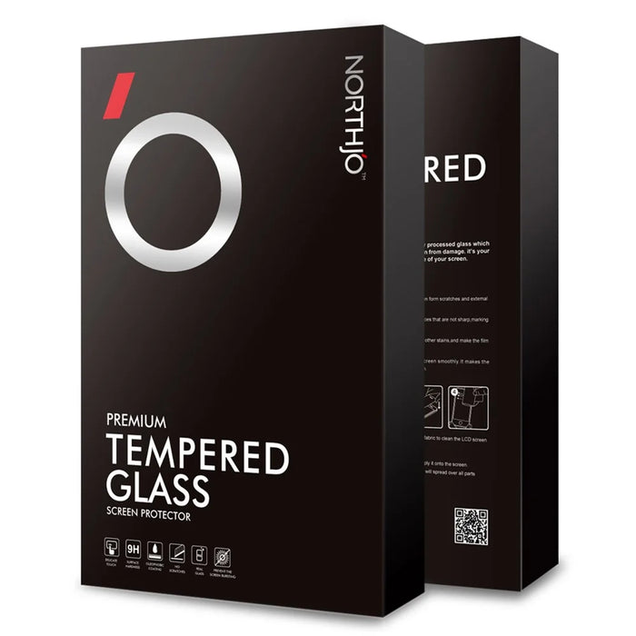 NORTHJO A+ For Samsung Galaxy A55 5G Screen Protector 0.3mm 2.5D Tempered Glass Film - Transparent - 4