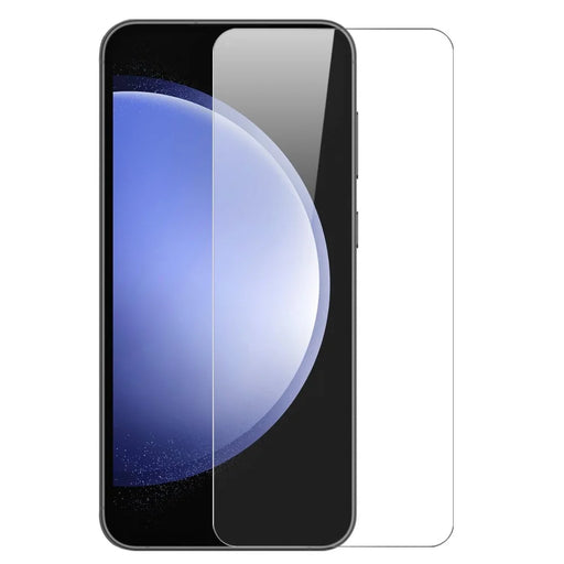 NORTHJO A+ For Samsung Galaxy S23 FE Tempered Glass Screen Protector 0.3mm 2.5D Anti-fingerprint Film - Transparent - 1
