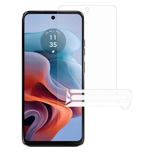 For Motorola Moto G45 5G / G34 5G Soft PET Screen Protector High Definition Soft Hydrogel Film - 1