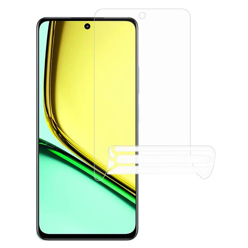 For Realme C67 5G Clear PET Screen Protector High Definition Screen Guard Hydrogel Film - 1