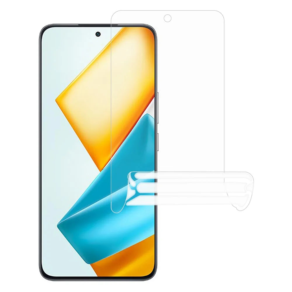 For Honor 90 GT 5G Anti-Scratch PET Screen Protector HD Transparent Soft Screen Hydrogel Film - 1