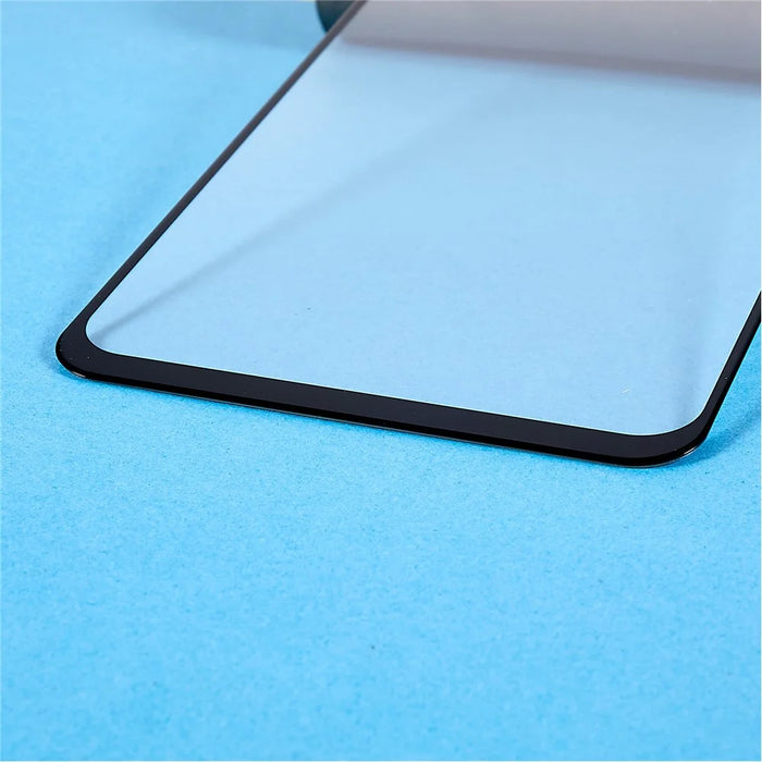 For Realme C67 5G Tempered Glass Electroplating Anti-Fingerprint Silk Printing Full Glue Screen Protector - 5