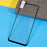 For Realme C67 5G Tempered Glass Electroplating Anti-Fingerprint Silk Printing Full Glue Screen Protector - 6