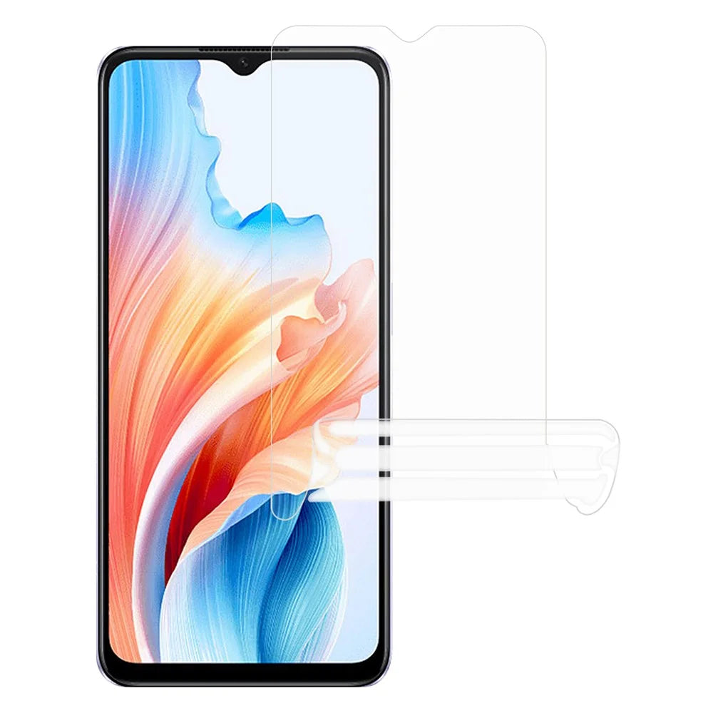 For Oppo A59 5G Dustproof PET Phone Screen Protector High Definition Soft Hydrogel Film - 1