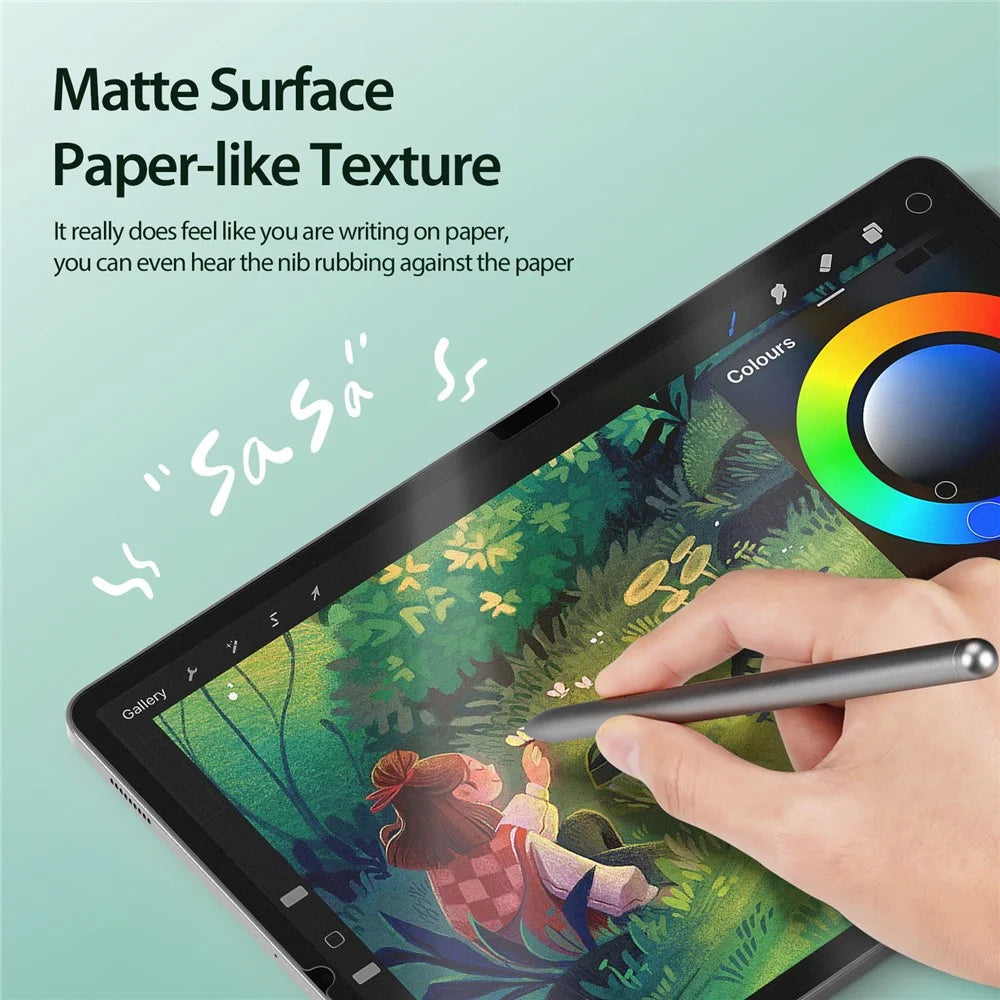 DUX DUCIS Naad Series for Samsung Galaxy Tab S9 FE+ Paperfeel Screen Protector Reusable Matte PET Film - 6