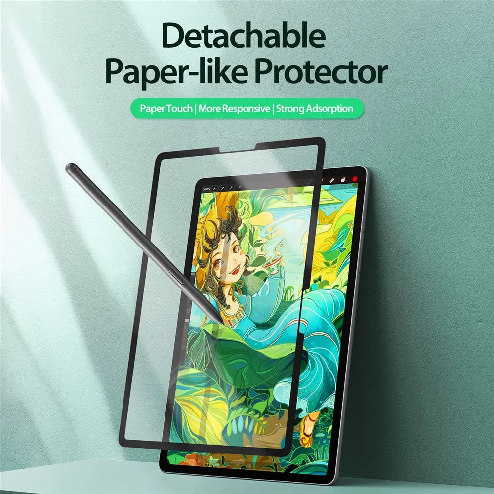 DUX DUCIS Naad Series for Samsung Galaxy Tab S10 Lite / S10 FE / S9 FE / S9 / S8 / S7 Paperfeel Screen Protector Removable Matte PET Film - 3