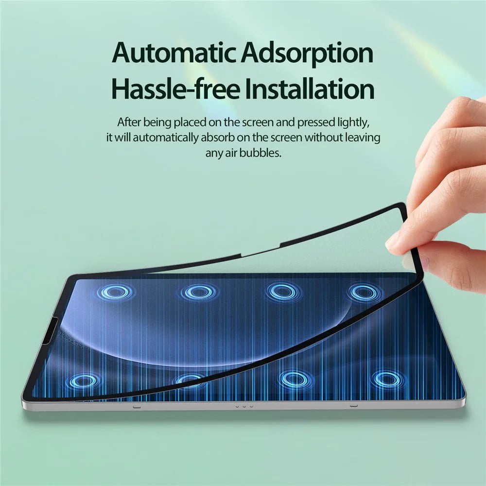 DUX DUCIS Naad Series for Samsung Galaxy Tab S10 Lite / S10 FE / S9 FE / S9 / S8 / S7 Paperfeel Screen Protector Removable Matte PET Film - 4