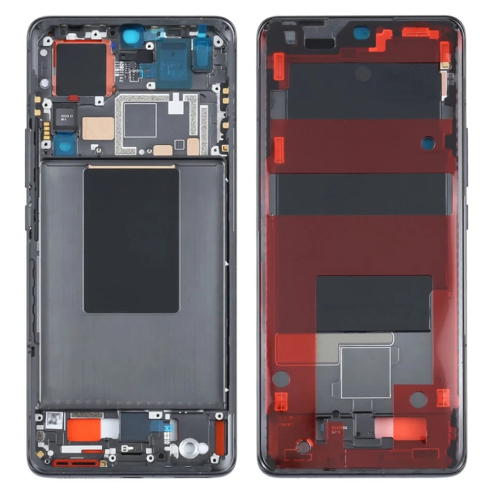 For Xiaomi 12 Pro 5G / 12S Pro 5G / 12 Pro (Dimensity) 5G Phone Middle Plate Frame Repair Part (A-Side) (without Logo) - 1