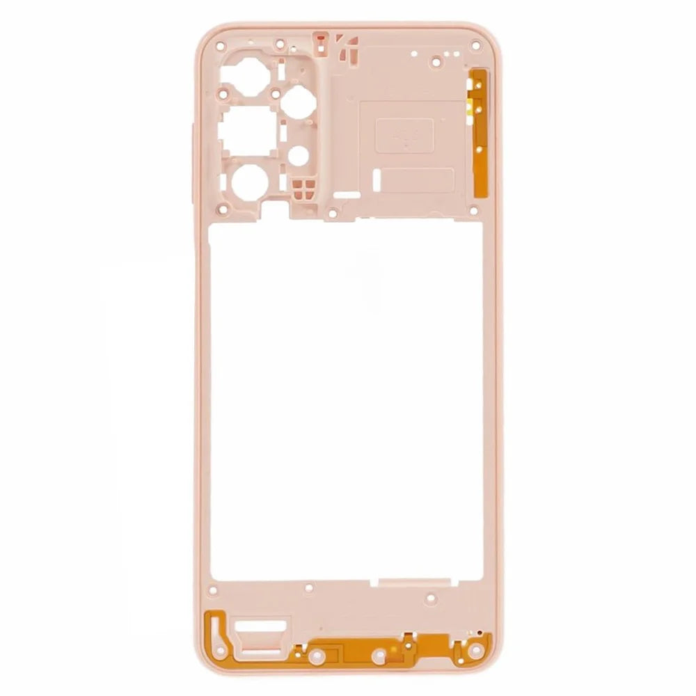 For Samsung Galaxy A23 4G A235 Middle Plate Frame Mobile Phone Replacement Part (without Logo) - Peach - 3