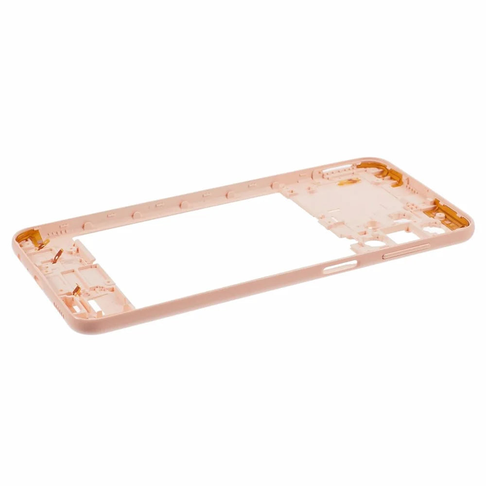 For Samsung Galaxy A23 4G A235 Middle Plate Frame Mobile Phone Replacement Part (without Logo) - Peach - 5