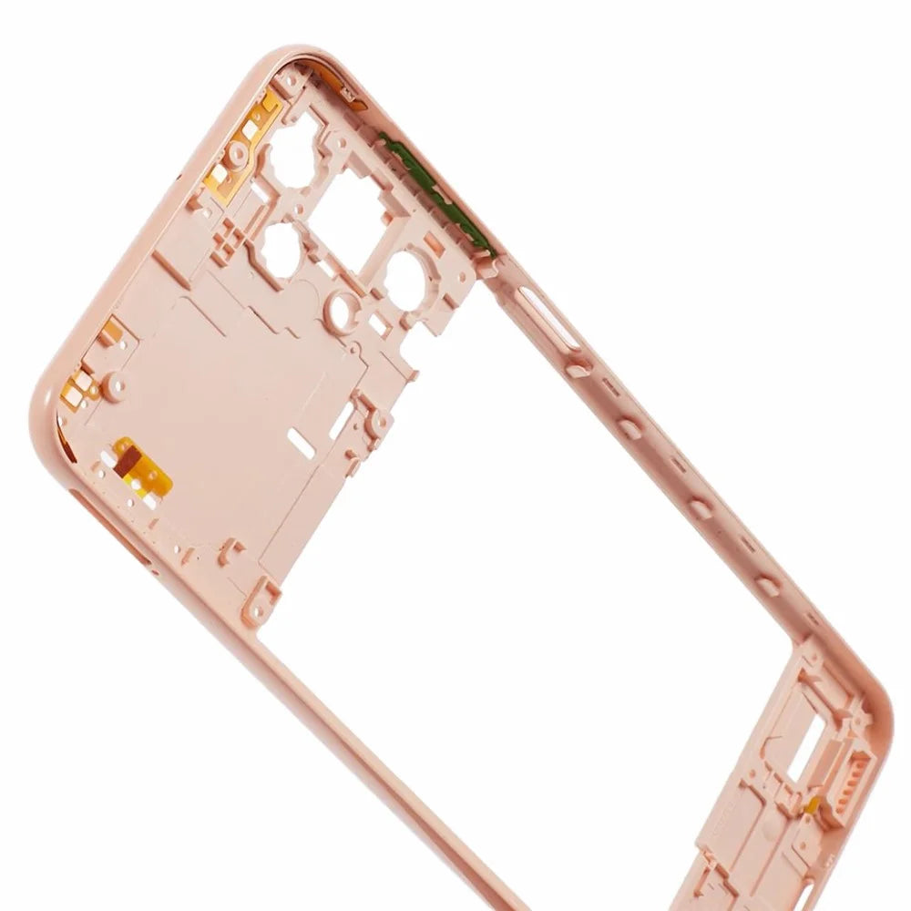 For Samsung Galaxy A23 4G A235 Middle Plate Frame Mobile Phone Replacement Part (without Logo) - Peach - 6