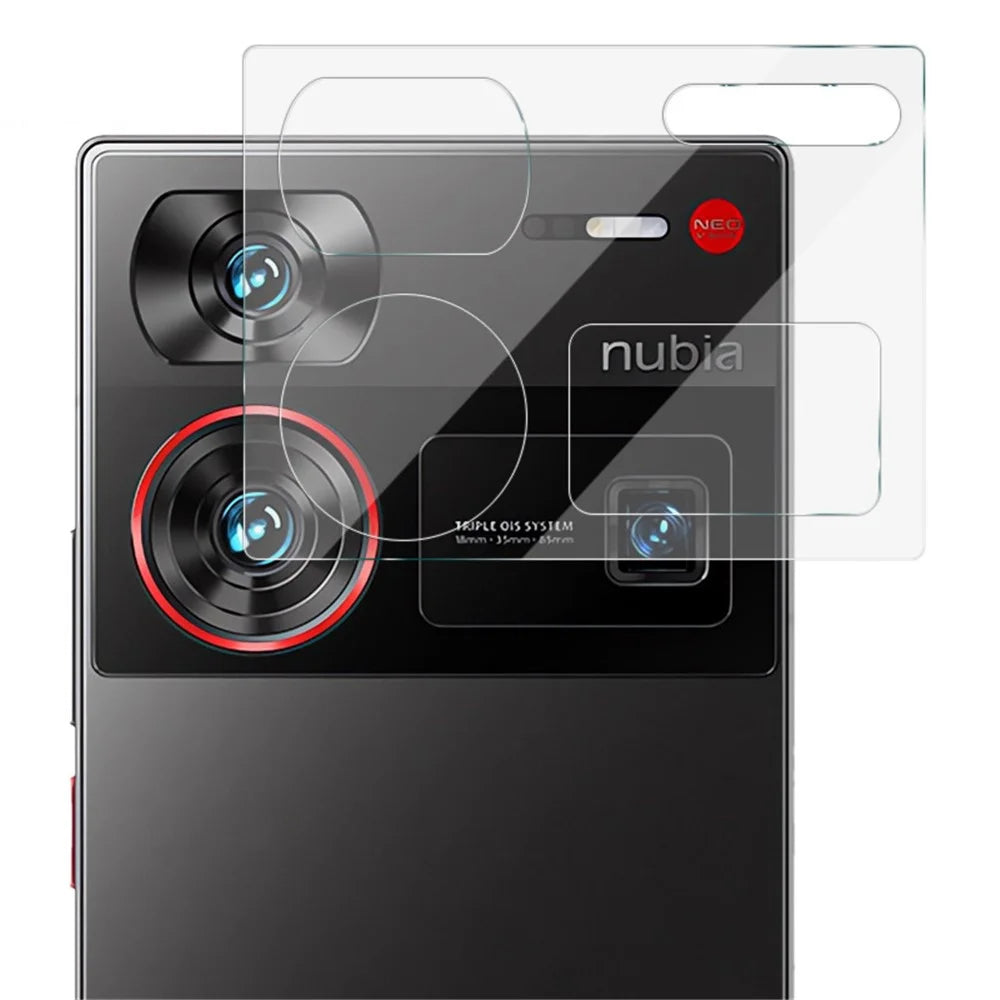 IMAK for ZTE nubia Z60 Ultra Super Clear Tempered Glass Lens Protector + Acrylic Lens Cap - 6