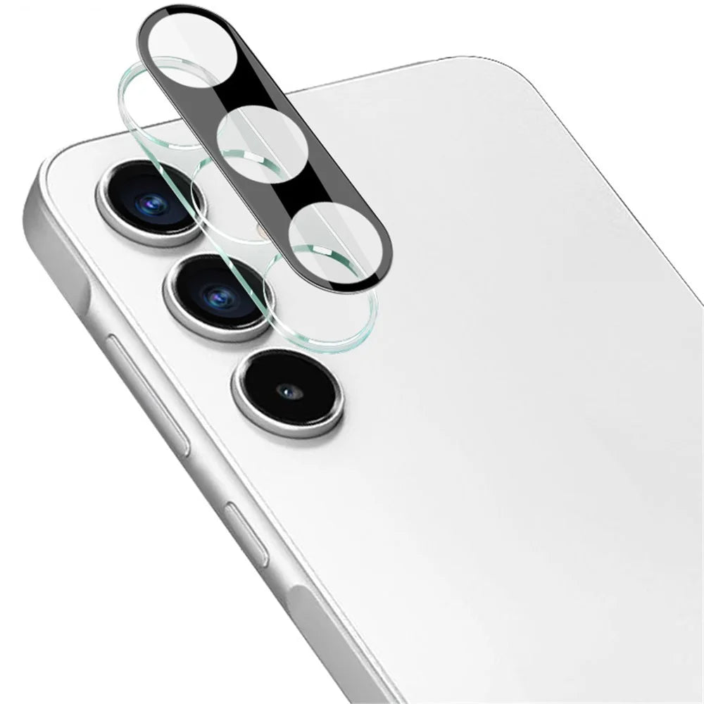 IMAK For Samsung Galaxy A35 5G Integrated Acrylic Lens Cap + Tempered Glass Rear Lens Film (Black Version) - 1