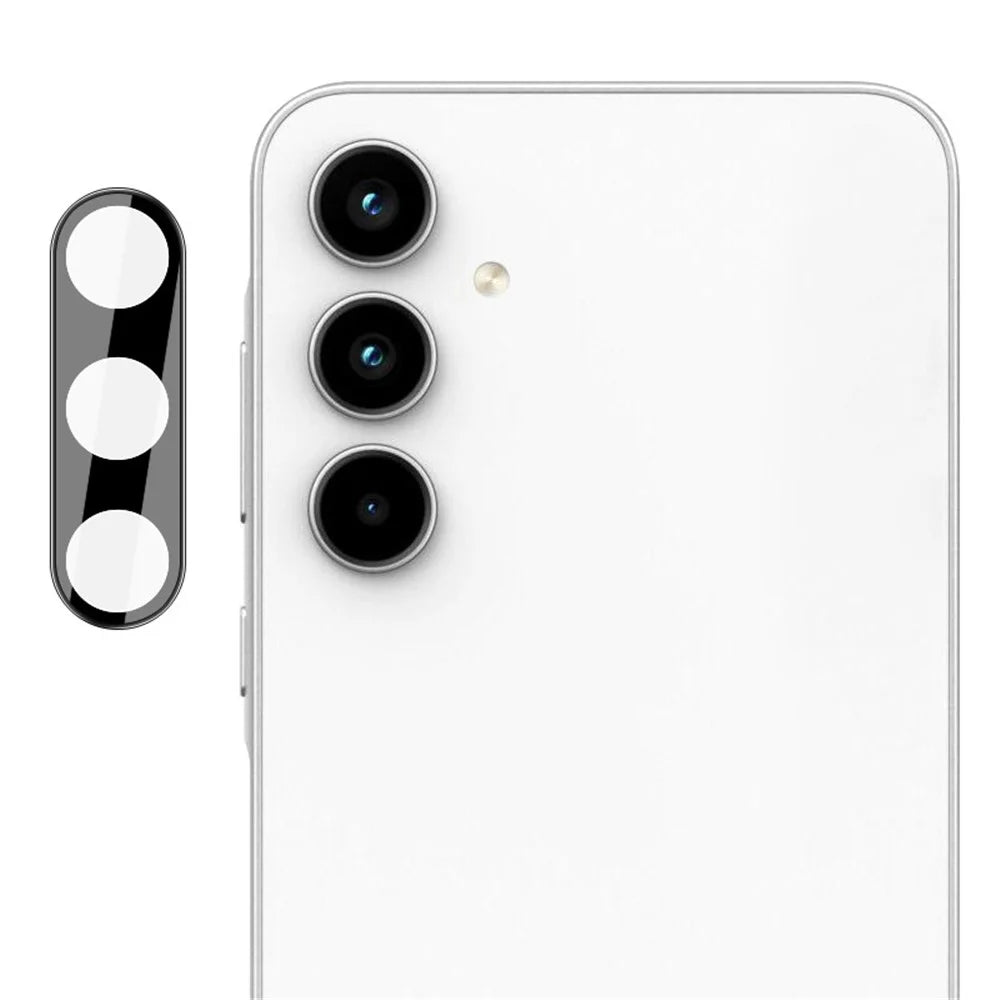 IMAK For Samsung Galaxy A35 5G Integrated Acrylic Lens Cap + Tempered Glass Rear Lens Film (Black Version) - 5