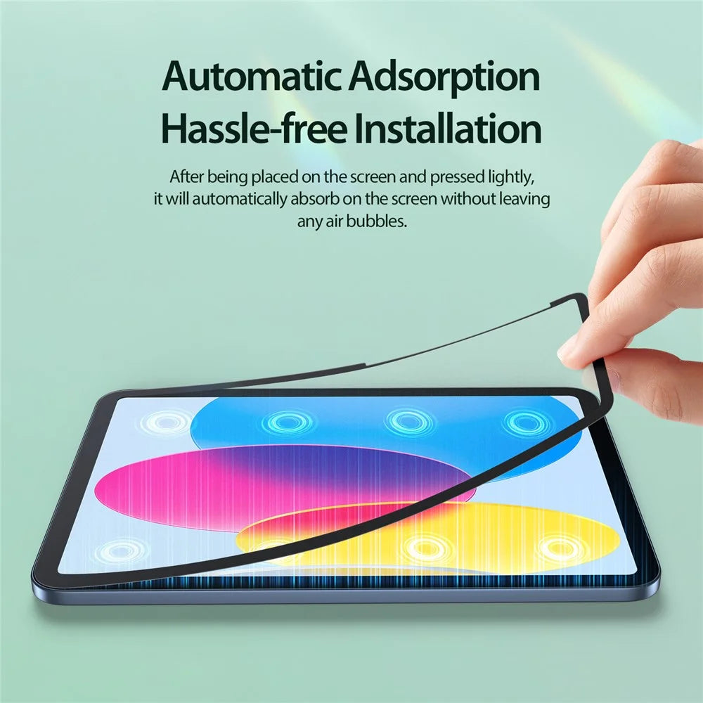 DUX DUCIS Naad Series for iPad (2025) / 10.9 (2022) Paper-Feel Screen Protector PET Film Reusable Matte Finish - 4