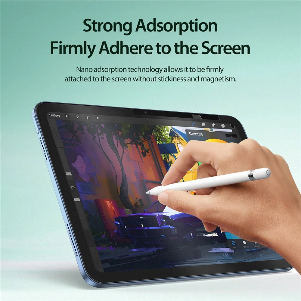 DUX DUCIS Naad Series for iPad (2025) / 10.9 (2022) Paper-Feel Screen Protector PET Film Reusable Matte Finish - 5