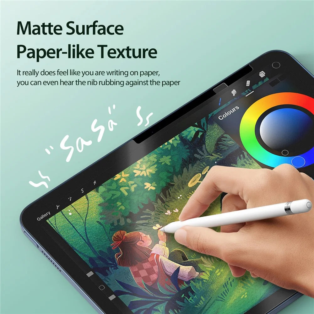 DUX DUCIS Naad Series for iPad (2025) / 10.9 (2022) Paper-Feel Screen Protector PET Film Reusable Matte Finish - 6