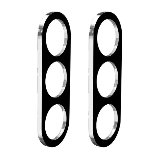 ENKAY HAT PRINCE 2Pcs For Samsung Galaxy A55 5G Lens Film Ultra Clear Camera Lens Protector - Black - 1